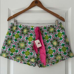 ⭐️NWT!⭐️Malabar Bay by Jaye’s Printed Sleep Boxer Shorts Sz L w MEASUREMENTS
